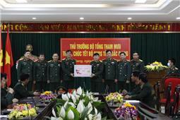 Đoàn công tác Bộ Tổng Tham mưu thăm và chúc Tết tại tỉnh Bắc Giang